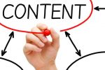 What is content marketing? Whiteboard of the word Content